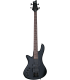 SCHECTER SC2526 - Basse 4 cordes Stiletto Stealth, pour gaucher, Satin Black