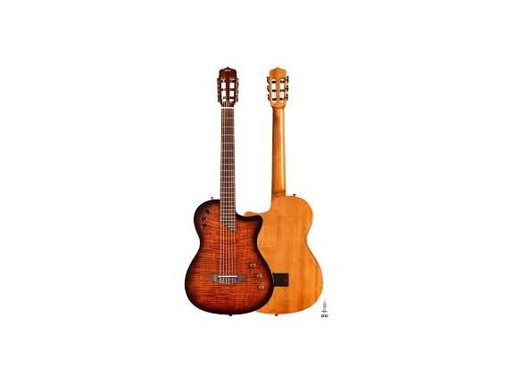 CORDOBA STAGE - Guitare électro-classique 4/4 Cutaway, Edge Burst + housse