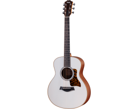 TAYLOR GS MINI-E SAPELE - Guitare électro-acoustique de voyage, Special Edition Trans White