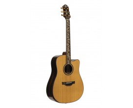 CRAFTER VL D28CE VVS - Guitare électro-acoustique Dreadnought Cutaway, Natural + Housse