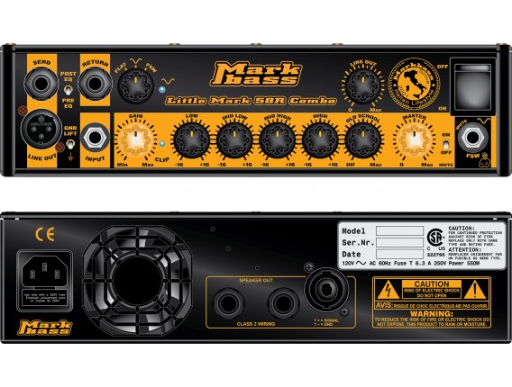 MARK BASS MB58R - CMD121P - Combo compact 300 Watts 1X12" + piezo