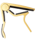 DUNLOP 84FG - Capodastre Trigger à pince, incurvé, pour guitare folk flat, Gold