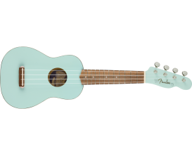 FENDER 0971610504 - Ukulele soprano série Venice, Daphne Blue FENDER 0971610504 - Ukulele soprano série Venice, Daphne Blue