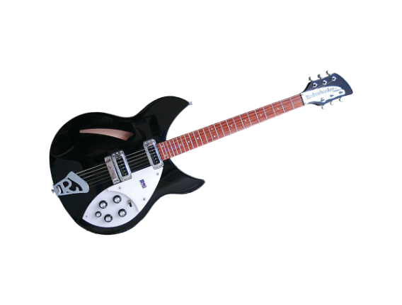 RICKENBACKER 330JG - Guitare Demi-caisse érable Jetglo, avec étui