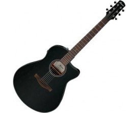 IBANEZ AAM340CERUB - Guitare électro-acoustique série Advanced, Rustic Black