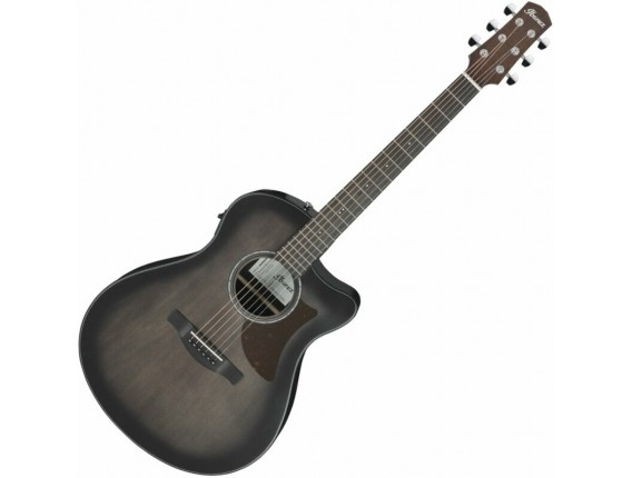 IBANEZ AAM70CETBN - Guitare électro-acoustique série Advanced, Charcoal Burst Transparent