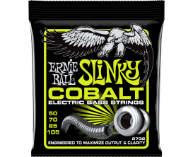 ERNIE BALL 2732 - Jeu de cordes basse 4c Regular Slinky Cobalt Bass 50/105 ERNIE BALL 2732 - Jeu de cordes basse 4c Regular Slinky Cobalt Bass 50/105