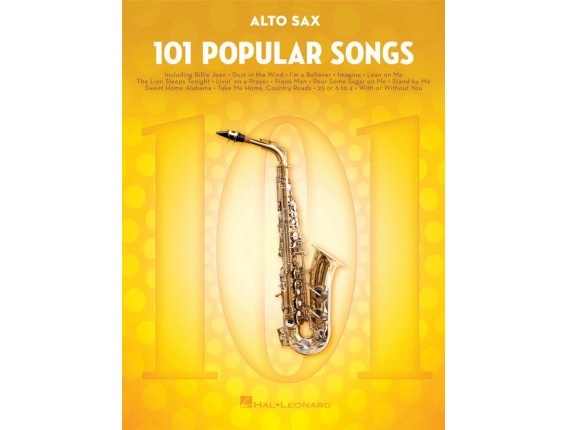 100 Popular songs - Saxophone Alto