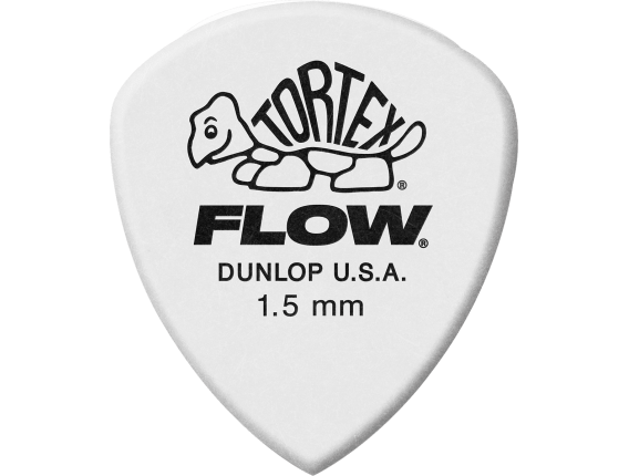 DUNLOP 558B150 - Sachet de 36 médiators Tortex Flow 1.5mm