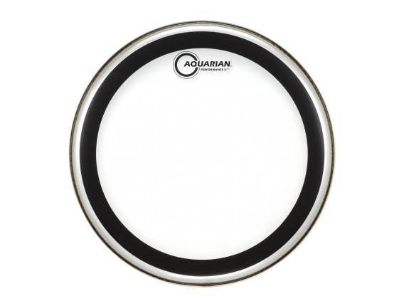 AQUARIAN AQPF12 - Peau de tom 12" Performance II, Transparente