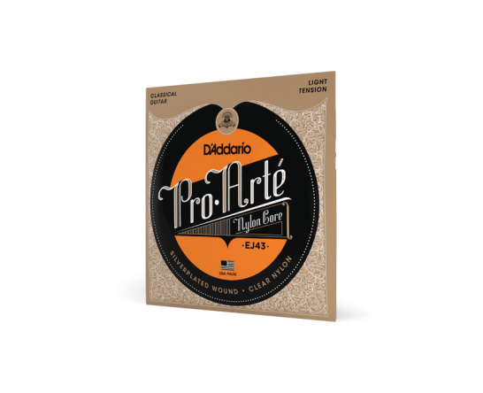D'Addario EJ27N-1/2 - Jeu De Cordes Nylon Classique Tension Normale Pour Guitare 1/2 Taille - Idéal Débutants & Guitalele