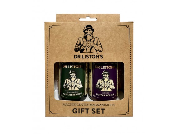 DR LISTON'S DR-GS-GRGP - Kit d'entretien Guitar Remedy + Gig Polish + Cloth