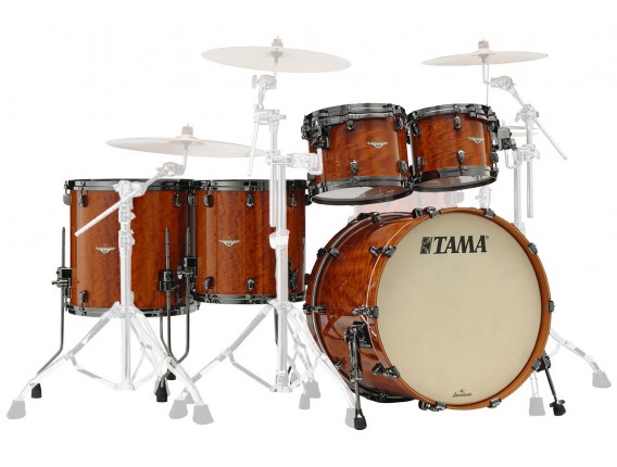 TAMA BE52ZBAS-GAC - Kit de 5 fûts Starclassic Bubinga, Gloss African Cherry, Edition limitée