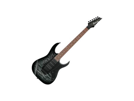 IBANEZ RG450QMBTGB - Guitare électrique série RG450, Transparent Grey Burst