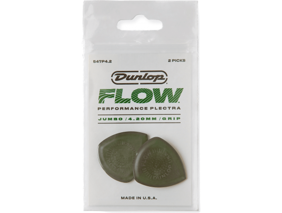 DUNLOP 547P420 - Sachet de 2 médiators Flow 4.2mm