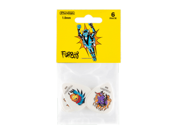 DUNLOP - ADU BL100P100 Player's Pack de 6, 1,00mm
