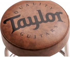 TAYLOR 1520 - Tabouret Barstool 30", logo Taylor, brown