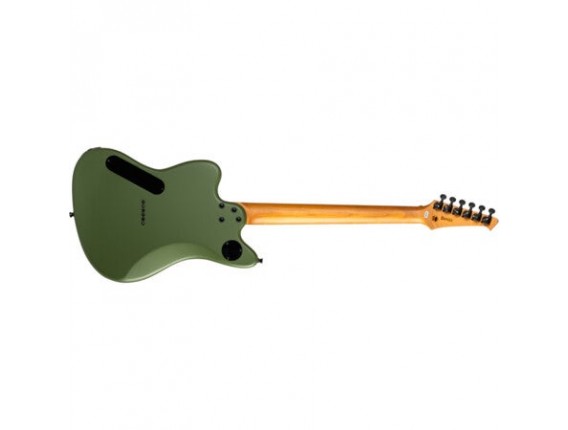 SPIRA J400MGR - Guitare électrique type métal, Flat green