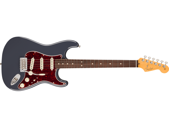 FENDER 0114940322 - American Professional Classic Stratocaster, Rosewood Fingerboard, Faded Black + Deluxe Gigbag