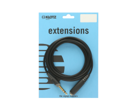 KLOTZ AS-EX20600 - rallonge casque 6m - 6.35 vers 6.35