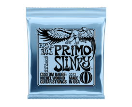 ERNIE BALL 2212 - Jeu de cordes électrique Primo slinky 9,5-12-16-24-34-44