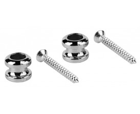 BOSTON - BSLB-10-NI | nickel - bouton de strap lock avec vis