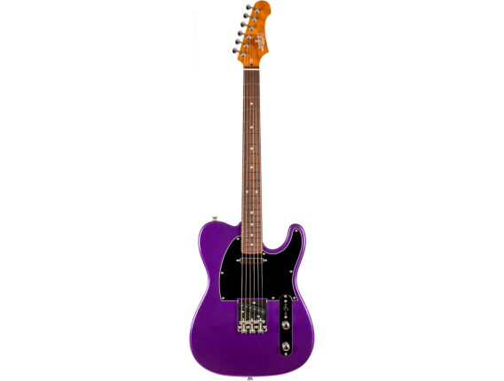 JET GUITARS JT300PLMR - Guitare Electrique Type Stratocaster, Roasted Maple Neck, Purple (copie)