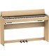 ROLAND F701-LA - Piano meuble digitale, 88 notes, Toucher lesté, Bois naturel