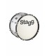 STAGG MABD-1810 - Grosse caisse de Parade 18'x10' (attache et mailloche fournie)