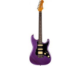 JET GUITARS JS400PLMR - Type Stratocaster, Roasted Maple Neck, HSS, Purple