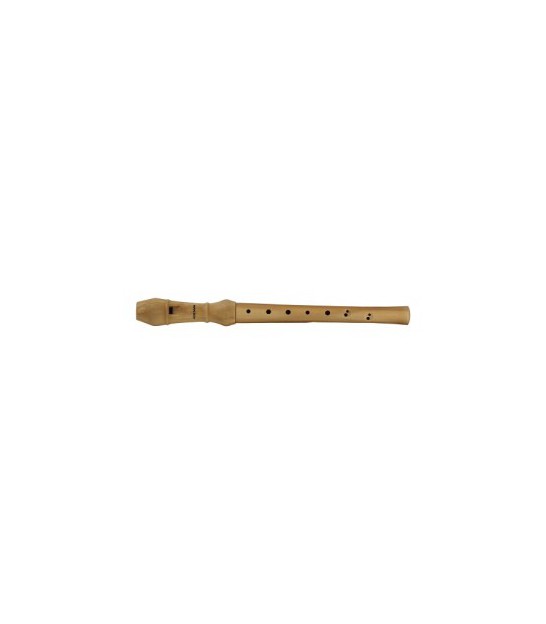 Hohner B9560 Flûte à Bec Soprano En Do - Bois De Poirier Naturel, Système Baroque