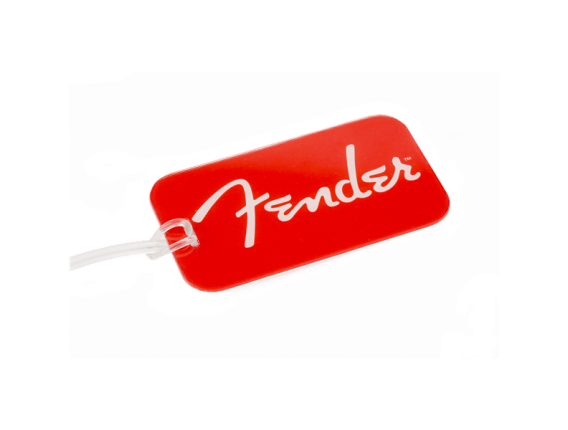 FENDER 9100289000 - Fender Luggage Tag Red Logo