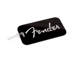 FENDER 9100290000 - Fender Luggage Tag Black Logo