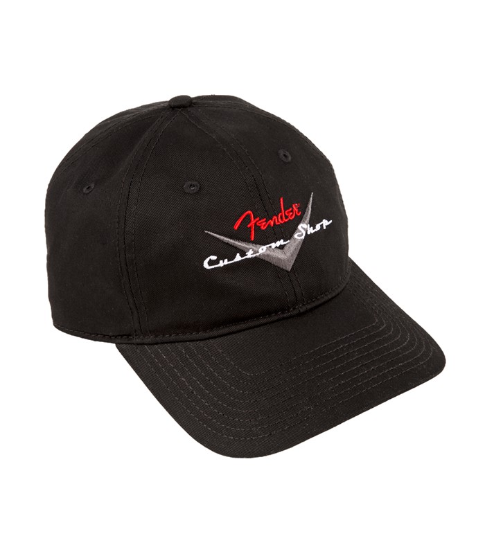 FENDER Custom Shop Baseball Hat, Black, One Size ...