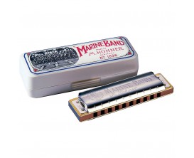 HOHNER M1896076X Marine Band Classic F (Fa dièse), 20 notes, sommier: poirier