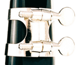 SML & CIE 332N - Ligature clarinette sib, métal nickelé