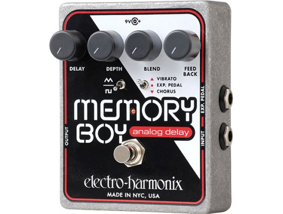 ELECTRO-HARMONIX Memory Boy - Analog Echo/Chorus/Vibrato - Série XO (Alim 9.6DC-200 fournie)