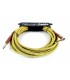 FENDER 0990820031 - Câble instrument 5.5m Droit/coudé, Custom Shop, Tweed