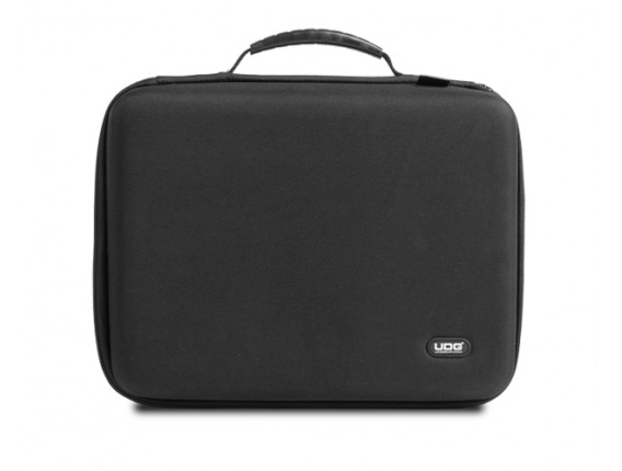 UDG U8419BL - Creator Digi Hardcase Large Black - Pochette de rangement DD avec Hub USB 7 ports