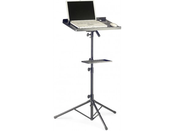 STAGG COS10BK - Stand pour laptop avec tablette supplémentaire