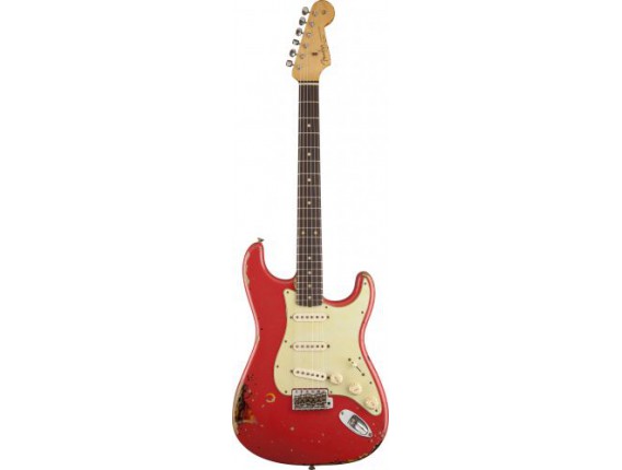 FENDER CUSTOM SHOP 155-2400-140 - Michael Landau 1963 Relic Stratocaster, Fiesta over 3 Tone Sunburst*