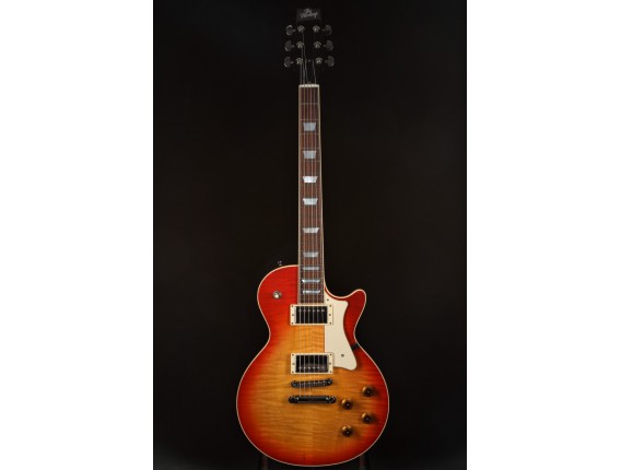 THE HERITAGE H-150 - Guitare électrique LP, Kalamazoo, Corps acajou, table Curly Maple, 2 Humbuckers Seymour Duncan '59, Finiti