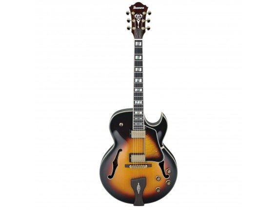 IBANEZ LGB30-VYS - Guitare Hollowbody Signature Georges Benson - Vintage Yellow Sunburst (En Etui)
