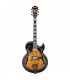 IBANEZ LGB30-VYS - Guitare Hollowbody Signature Georges Benson - Vintage Yellow Sunburst (En Etui)