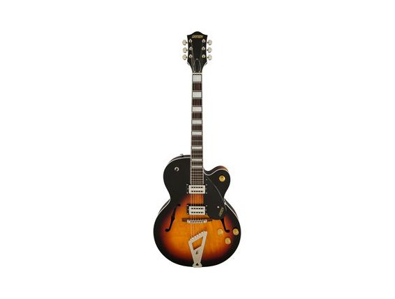 GRETSCH G2420 - Hollowbody série Streamliner, simple cutaway, Aged brooklyn burst
