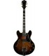 EASTMAN T486B CL - Semi Hollowbody, Corps et table érable, Manche érable Touche ébène, 2 Humbuckers Seymour Duncan P90 Phat Cat,