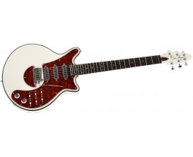 BMG Brian May White - Guitare électrique Signature Brian May, Blanc