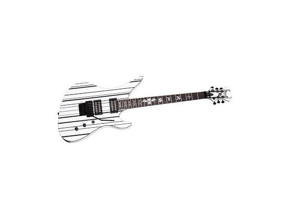 SCHECTER SYNYSTER Custom White/Black