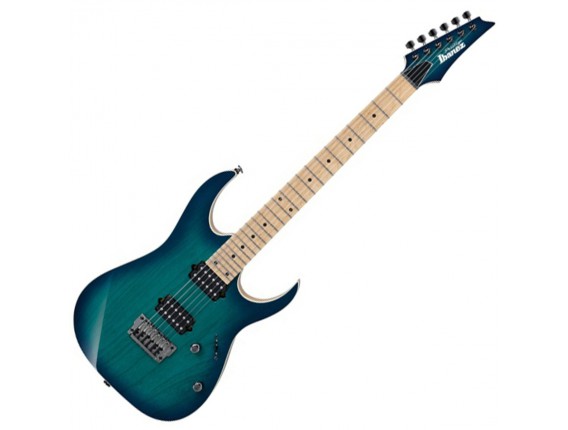 IBANEZ RG652AHMFX-NGB - Guitare électrique RG Série Prestige (Japon), Edition limitée Nebula Green Burst (Avec Etui)