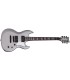 SCHECTER 817 S-II Platinum - Guitare électrique corps acajou, Manche érable 3 pièces collé, Touche ébène, Micros EMG 57 + EMG 66